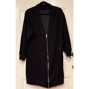 Zara lined duster/Coat with pockets.